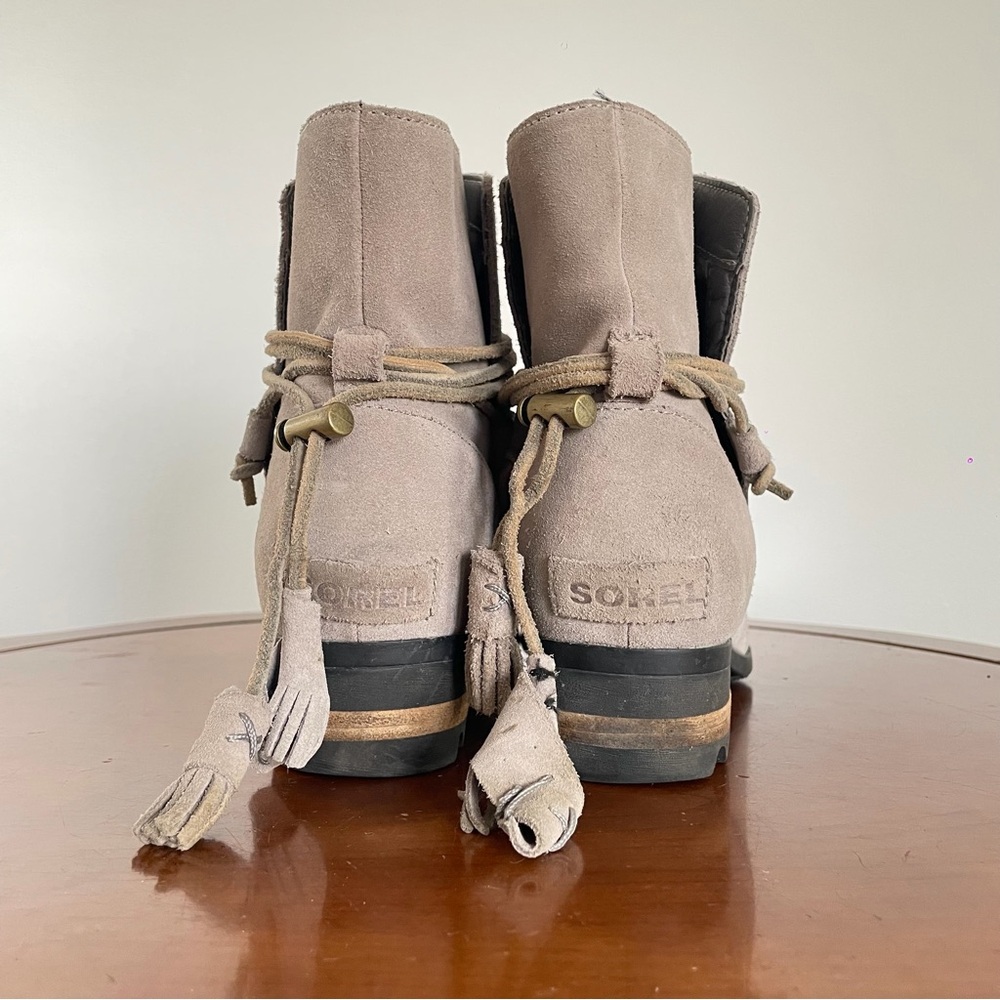 Sorel Farah Short Suede waterproof Ankle boot | US 9 - Picture 4 of 8